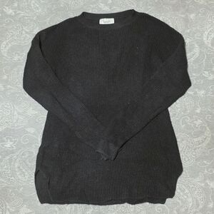 Kersh Black Crewneck Sweater (Size S)